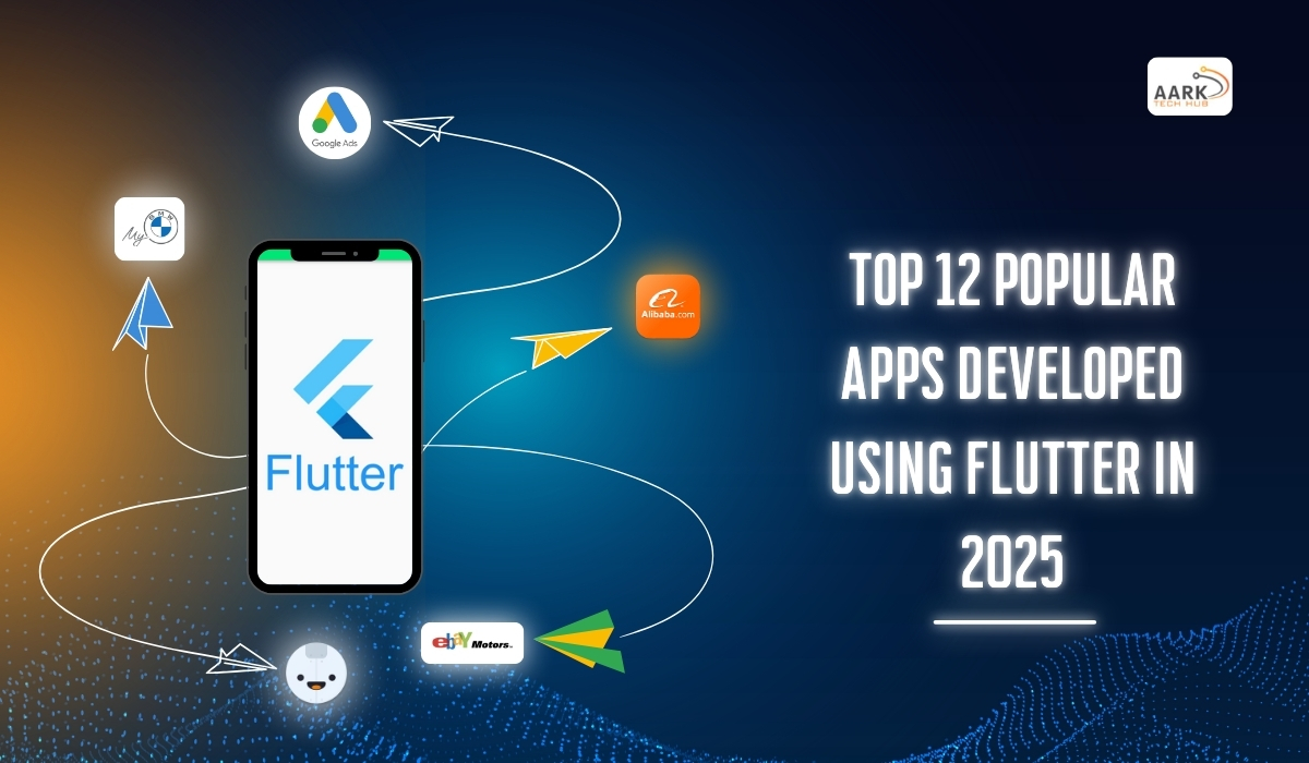 Top 12 Popular Apps Developed Using Flutter in 2025